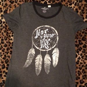 American Eagle “Live Your Life” Graphic tee